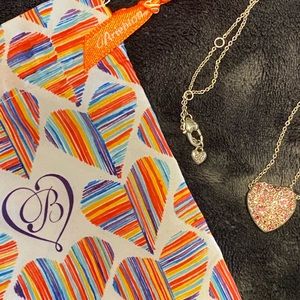 Brighton reversible heart necklace